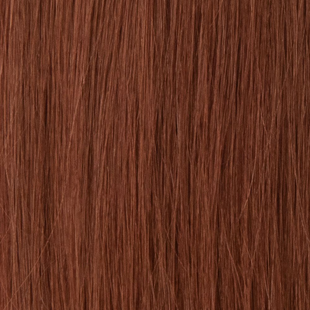 Loxxie Clip-In Burnt Ginger hair extension swatch