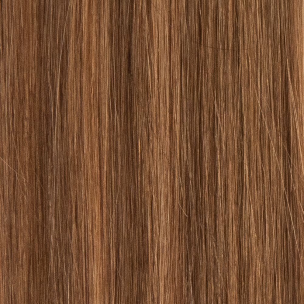 Loxxie Clip-In Cafe au Lait hair extension swatch