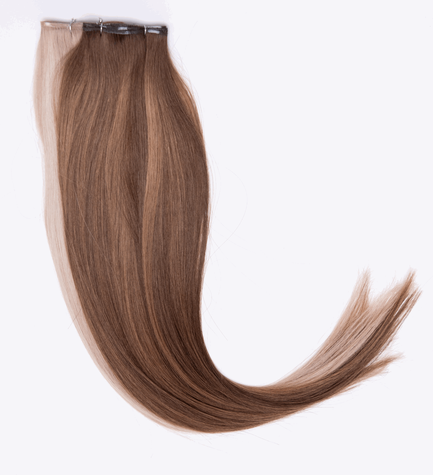 Flat Bonded Wefts virgin hair extensions by Loxxie