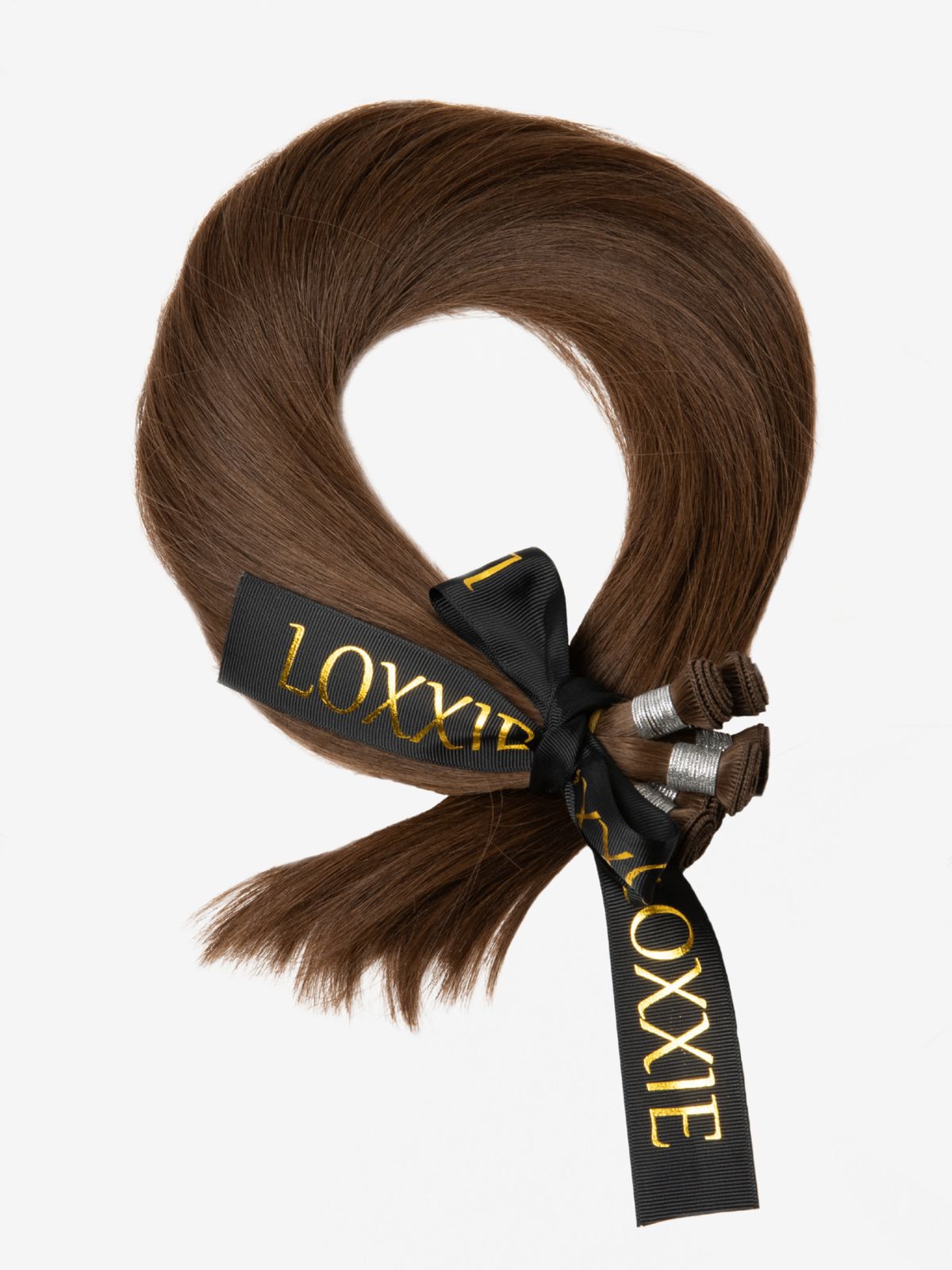 Loxxie Hand-Tied Weft extension close-up example