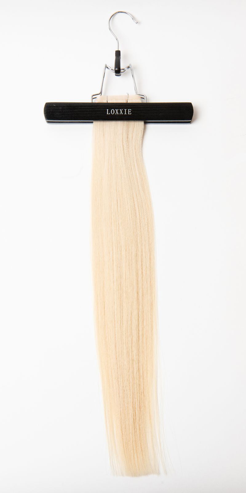 Loxxie Powdered Sugar flat bonded weft extension