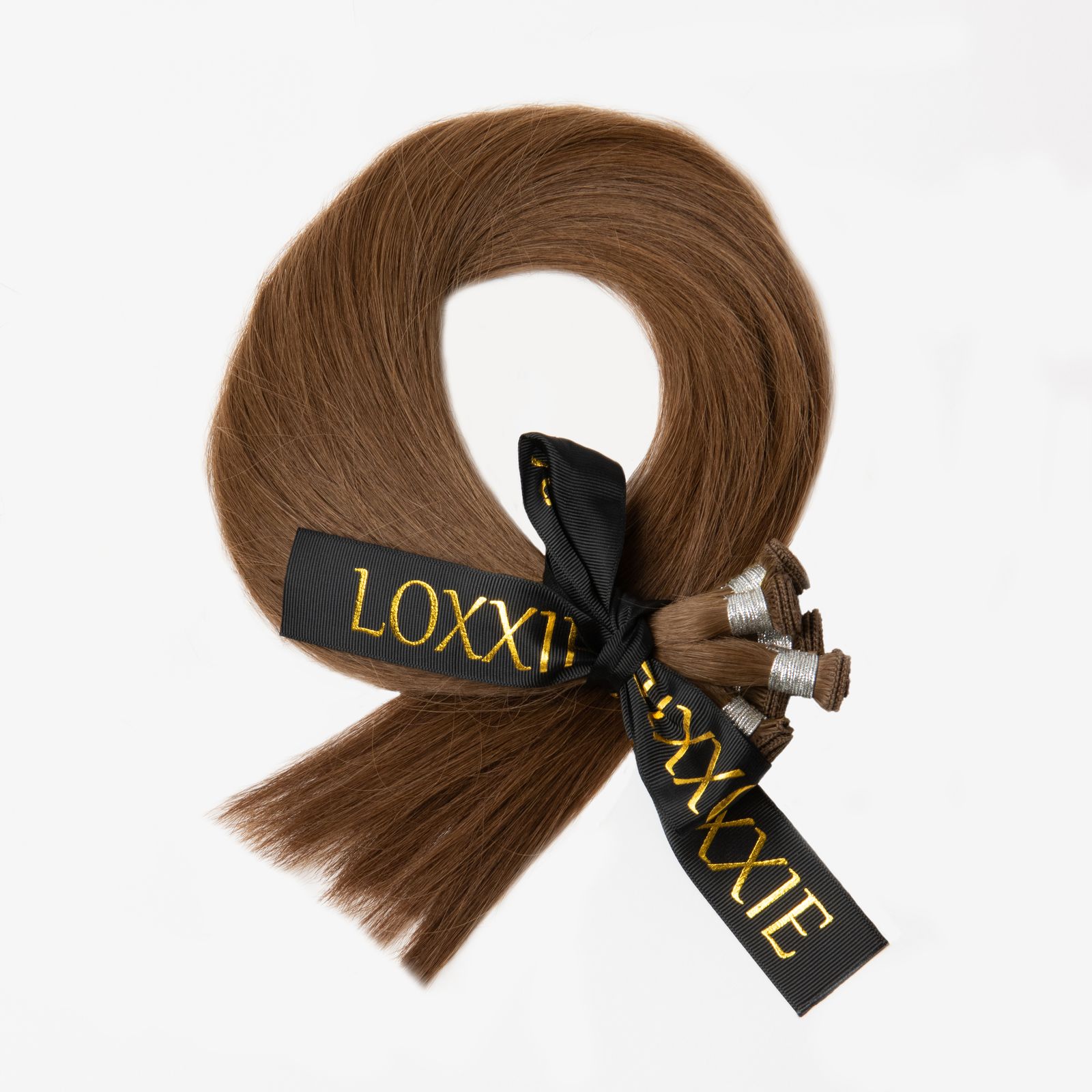 Loxxie Butter Toffee hand-tied weft extension