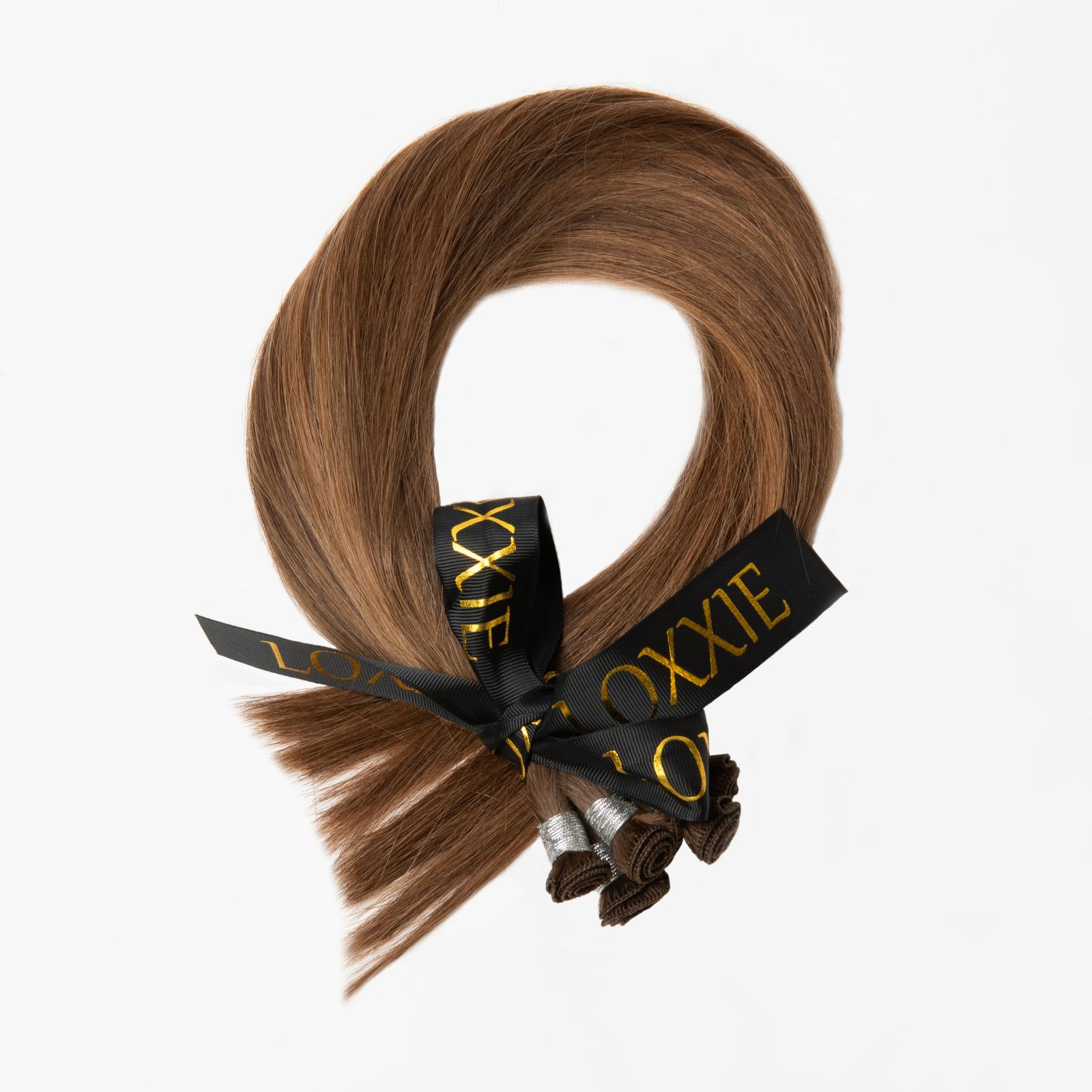 Loxxie Café au Lait hand-tied weft extension