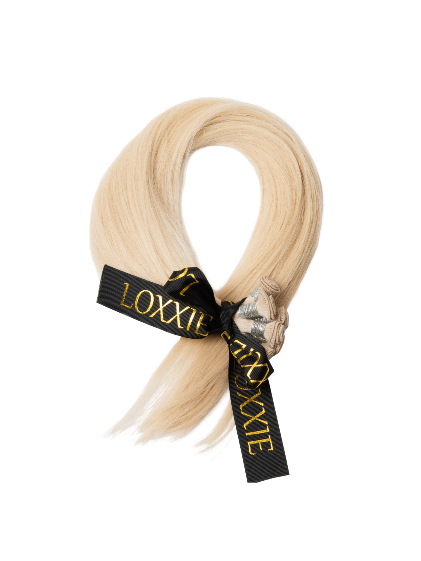 Powdered Sugar Hand Tied hair extension by LOXXIE
