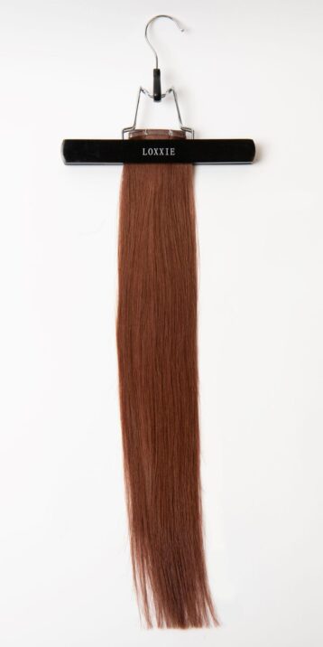 Loxxie 22" Flat Bonded Weft Burnt Ginger 55 Grams