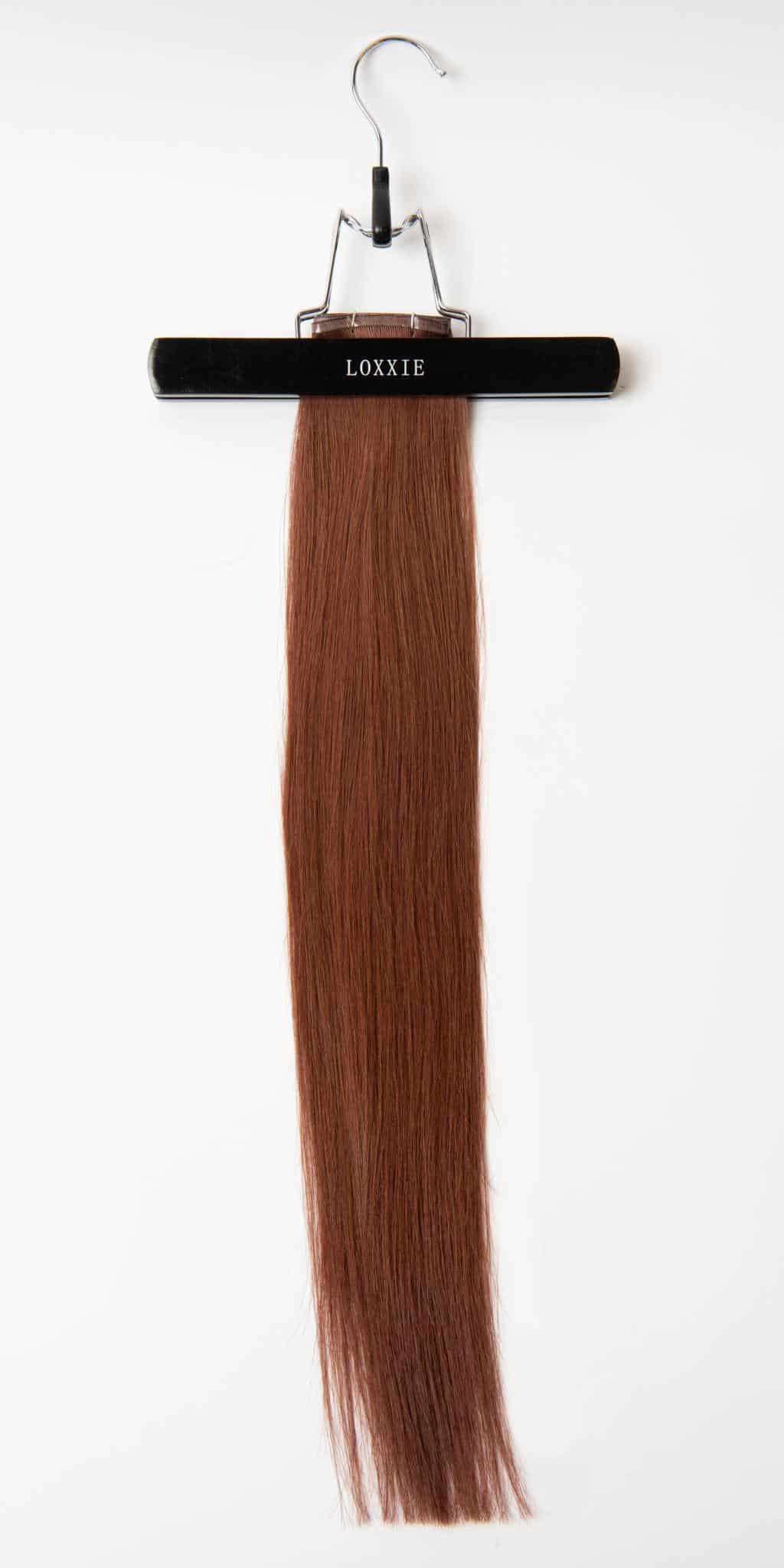 Loxxie 22" Flat Bonded Weft Burnt Ginger 55 Grams