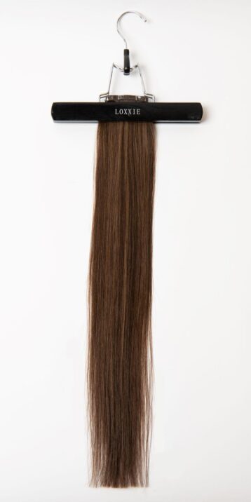 Loxxie 22" Flat Bonded Weft Caramel Brownie 55 Grams