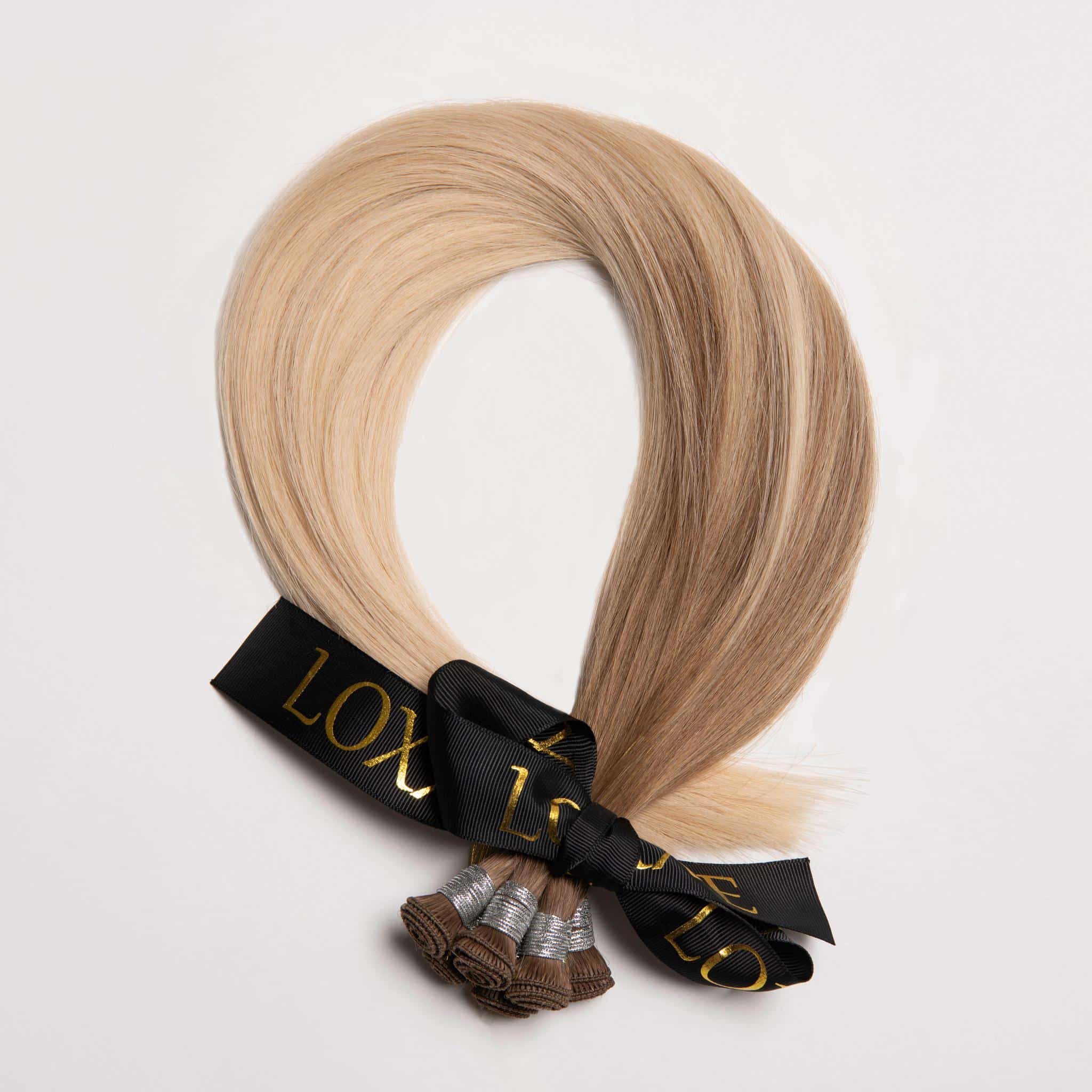 Loxxie 18" Hand Tied White Mocha- 18 gram weft